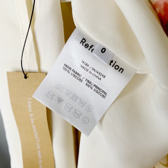 REFORMATION Nikita Dress in Jolie NWT - Picture 12 of 13